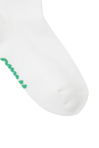 Women's Embellished Crystal Logo Socks