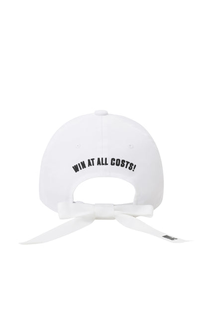 Women's Adjustable Velcro Ribbon Tie Cap