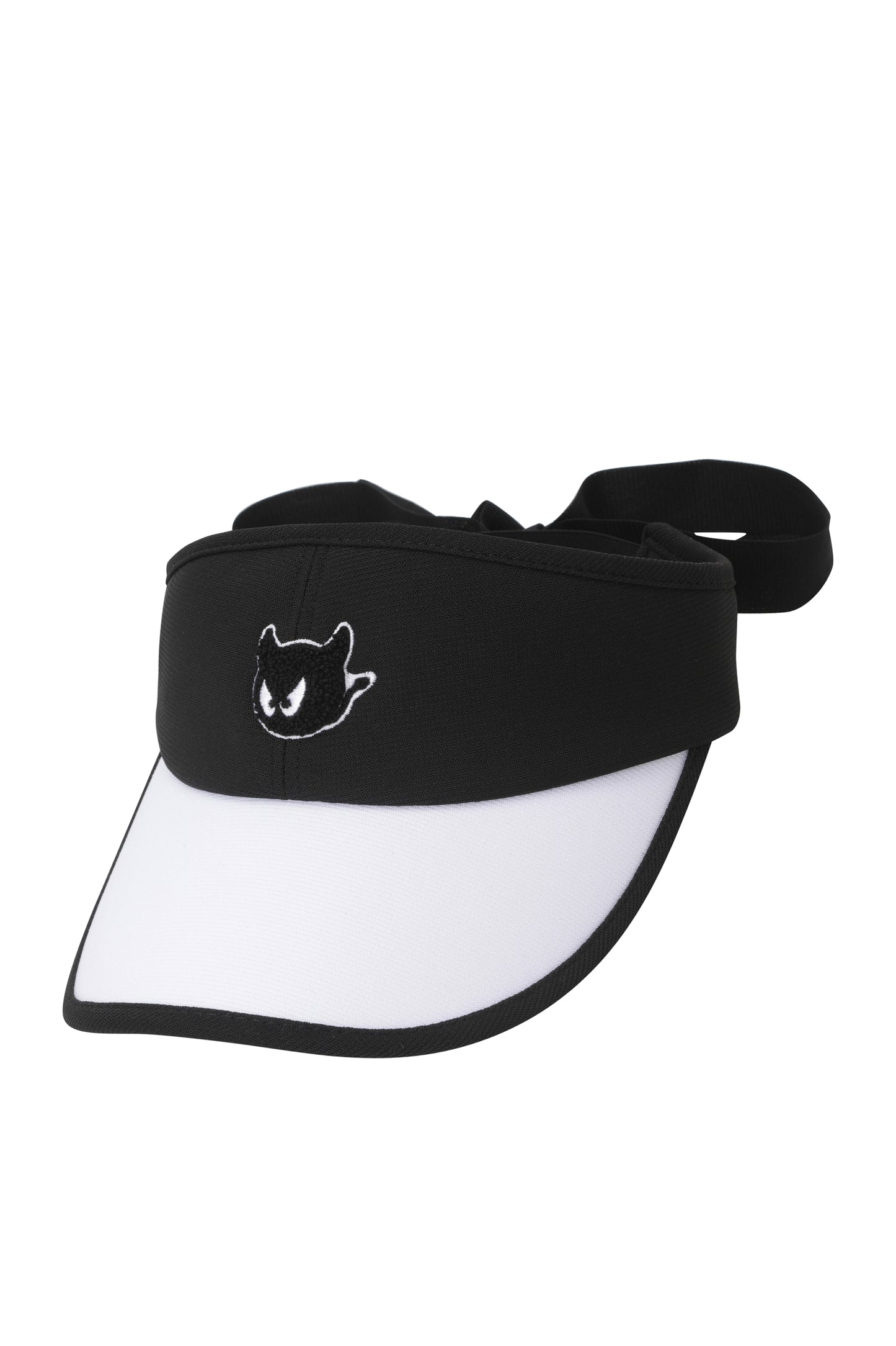 Women's Active High Brim Adjustable Ribbon Visor