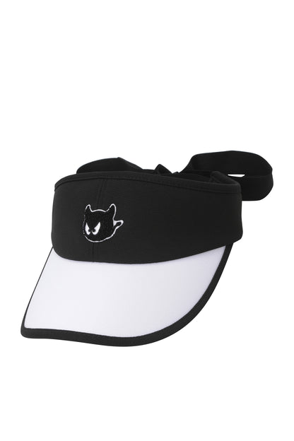 Women's Active High Brim Adjustable Ribbon Visor
