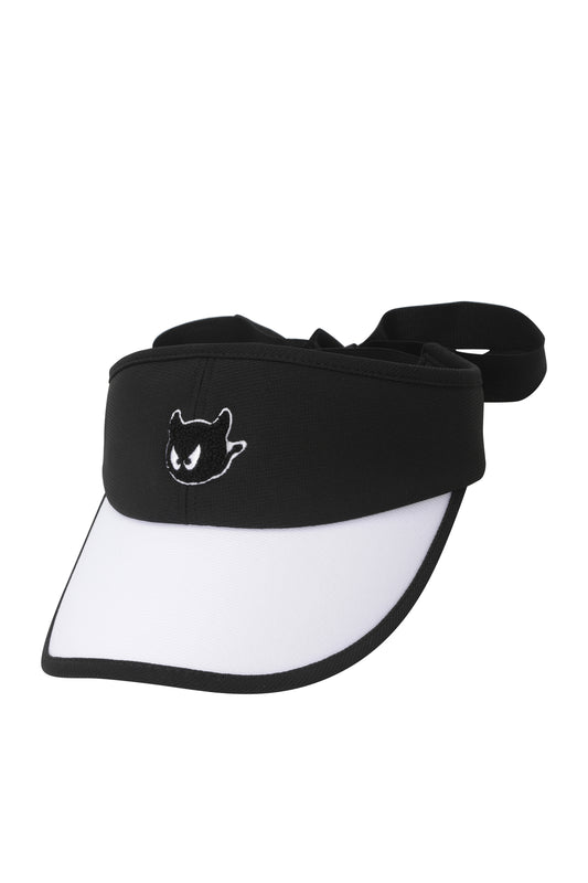 Women's Active High Brim Adjustable Ribbon Visor