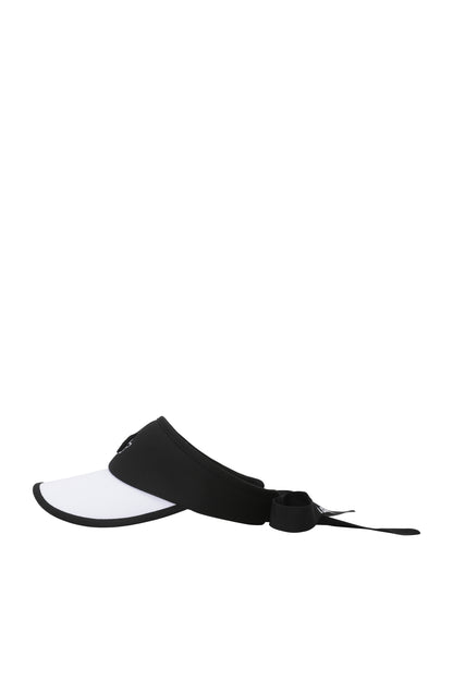 Women's Active High Brim Adjustable Ribbon Visor