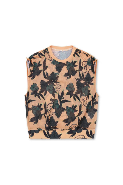 Women's Forest Sleeveless Mesh Vest