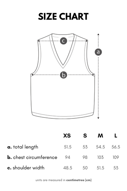 WAAC THE ORIGINAL (WTO) | Women's V-Neck Knit Vest